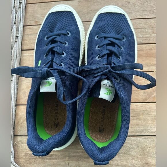 Cariuma Shadow Blue Canvas OCA LOW Sneakers 9M/10.5W - Picture 5 of 8